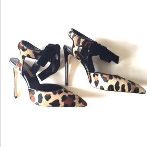 DEE KELLER PIPER PONY LEOPARD PRINT, PUMPS.